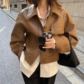 Women’s Zip-Up Jacket with Zipper Closure and Elegant Fit