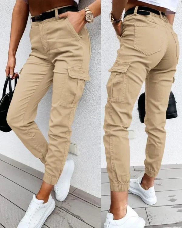 Women’s High Waist Cargo Pants