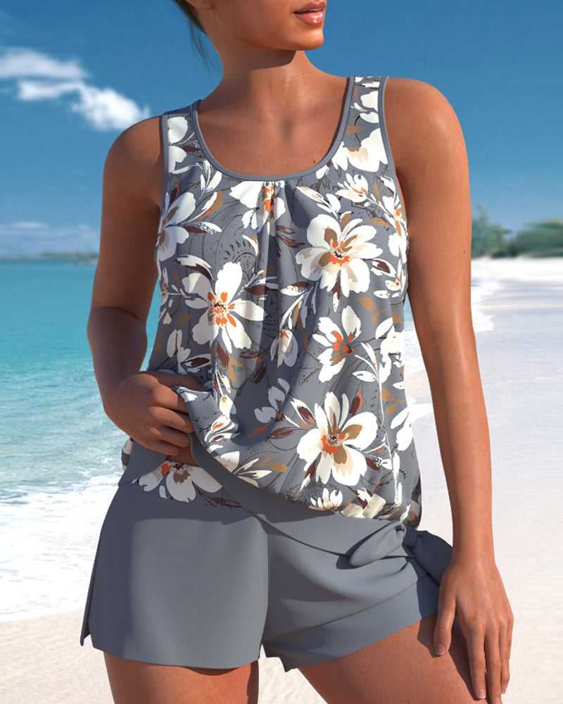 Tankini for Women – Comfortable 2-Piece Swimsuit with Padded Cups & Flattering Cut