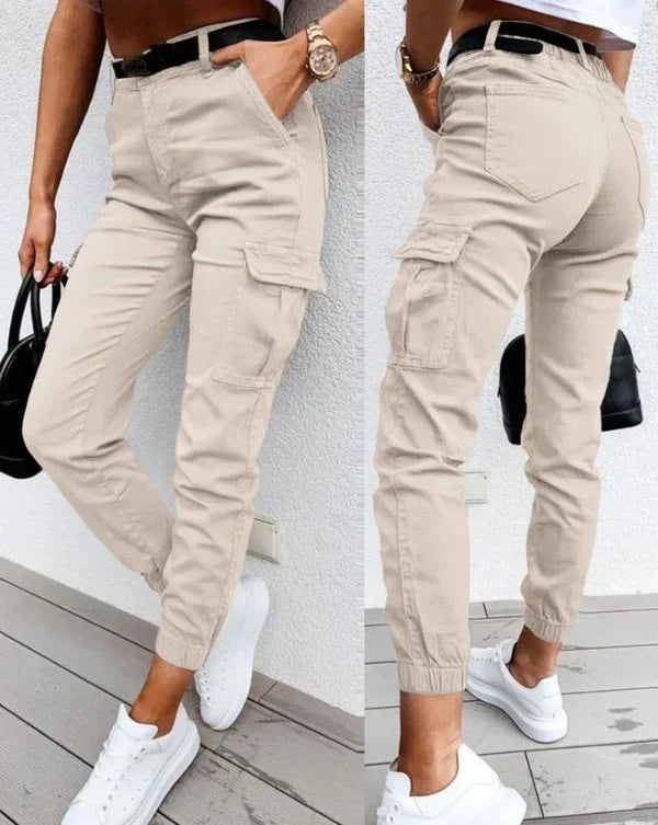 Women’s High Waist Cargo Pants