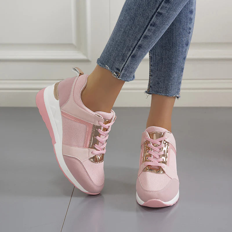 Woman's Cushioned Comfortable Sneakers