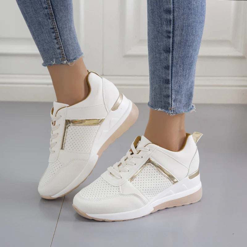 Woman's Cushioned Comfortable Sneakers