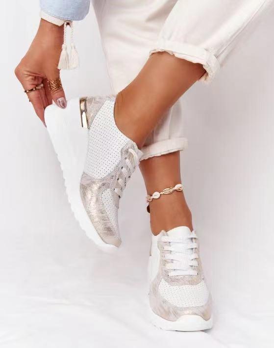 Woman's Cushioned Comfortable Sneakers