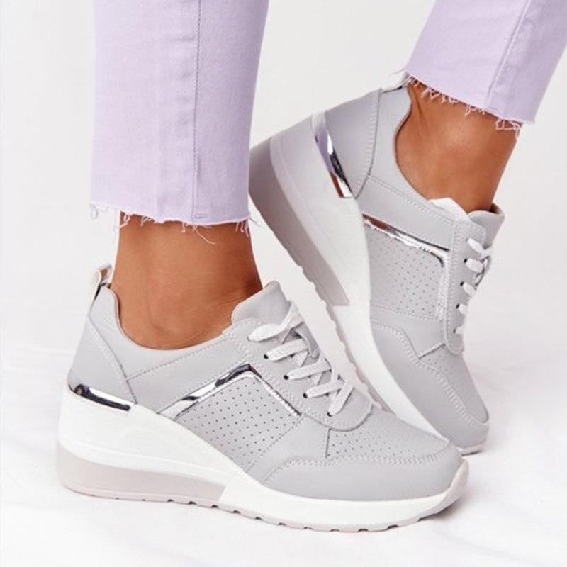 Woman's Cushioned Comfortable Sneakers