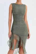 Elegant Midi Dress for Evenings