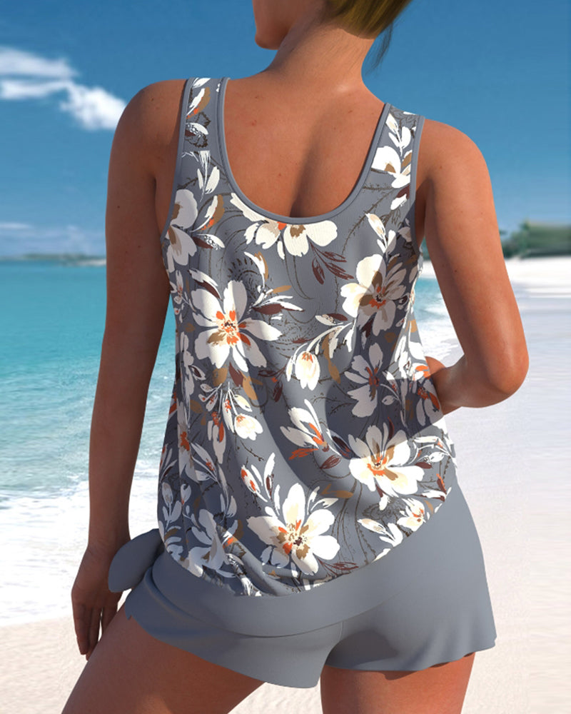 Tankini for Women – Comfortable 2-Piece Swimsuit with Padded Cups & Flattering Cut