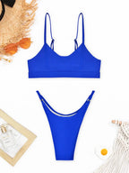 Women's Push-Up Bikini with Adjustable Lining and Straps