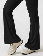Women’s Flare-Leg Jumpsuit – V-Back Sleeveless