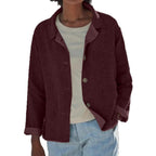 Collared Button Up Transitional Jacket