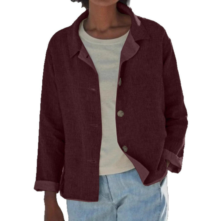 Collared Button Up Transitional Jacket