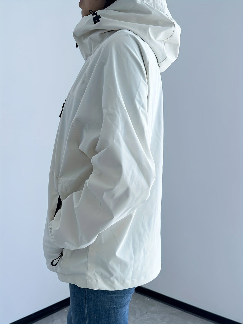 Windproof Hooded Waterproof Rain Jacket
