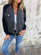 Casual Cotton Zip-Up Everyday Jacket