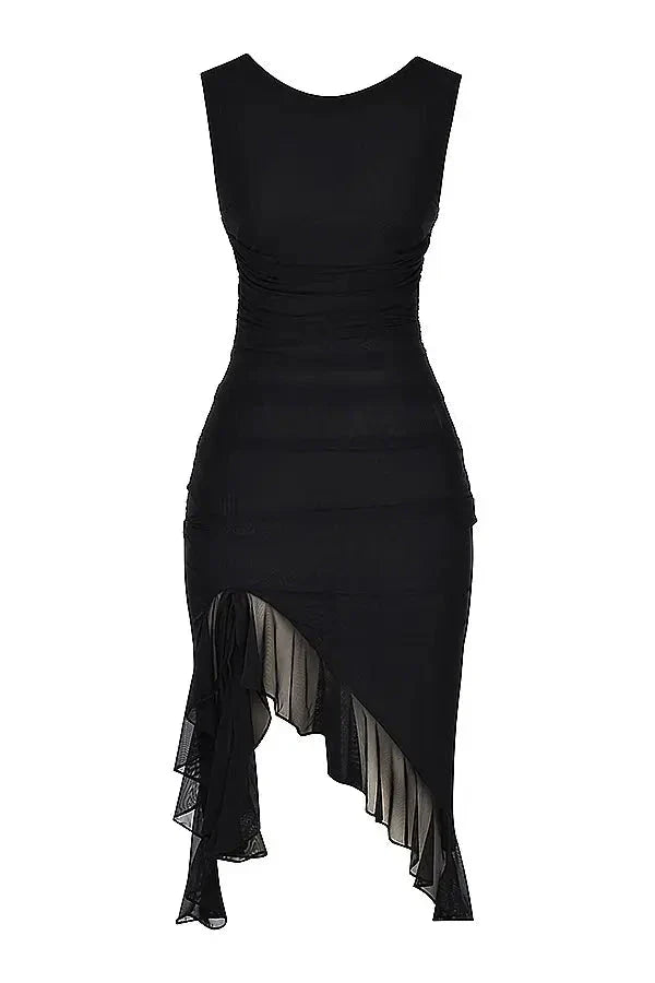 Elegant Midi Dress for Evenings