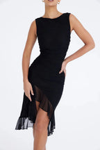 Elegant Midi Dress for Evenings