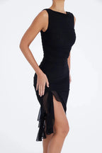 Elegant Midi Dress for Evenings