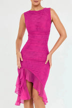 Elegant Midi Dress for Evenings