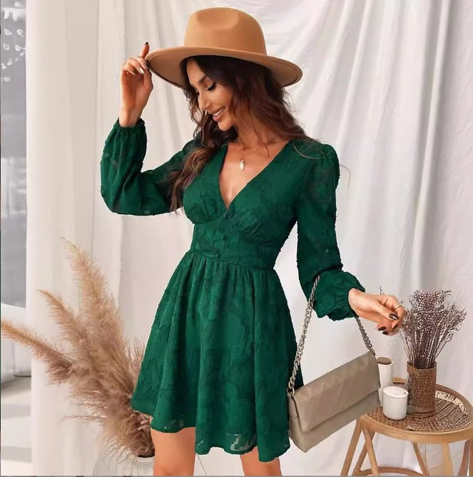 Women's Short Sleeve Satin Midi Dress - Relaxed Fit