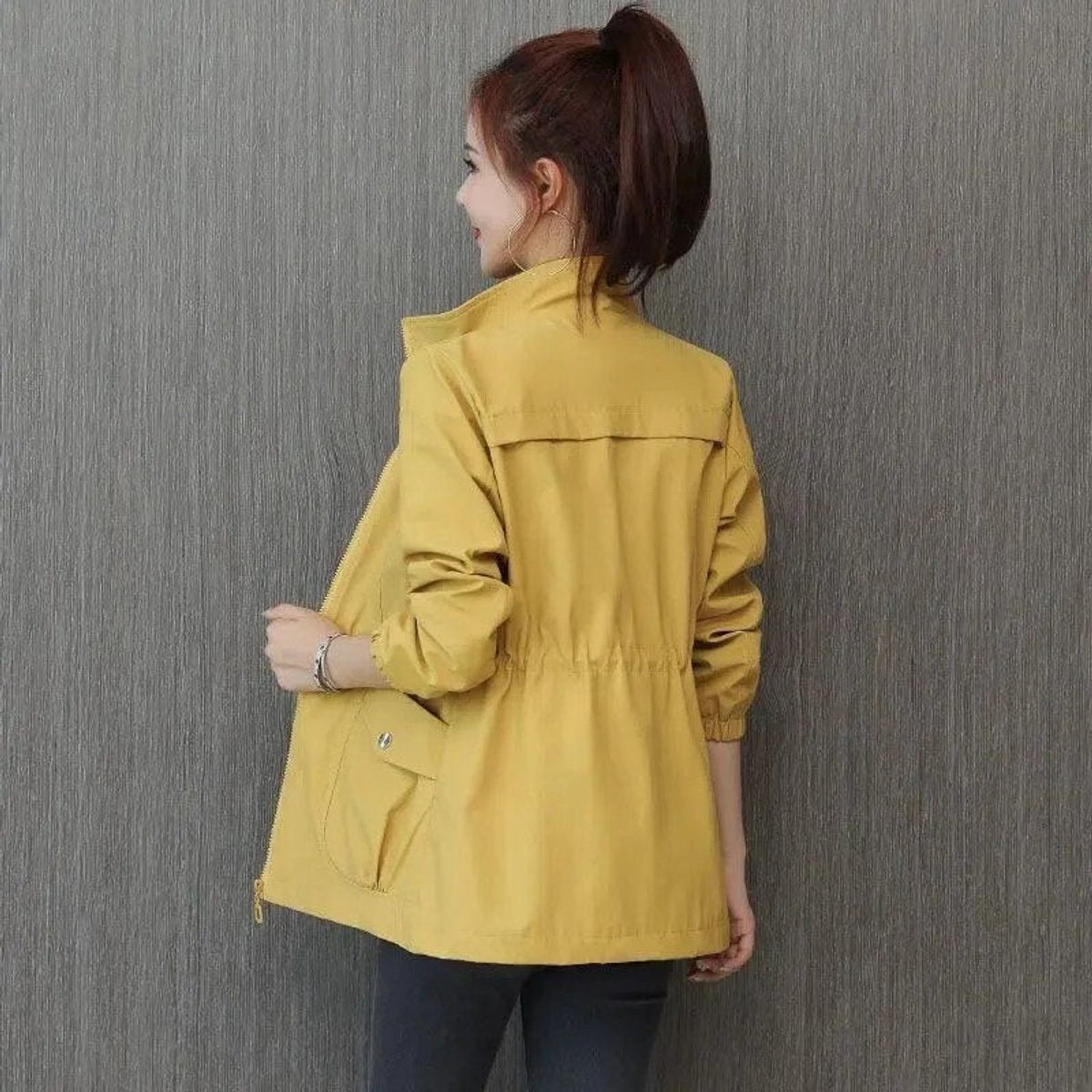 Lightweight Breathable Zip Transitional Jacket