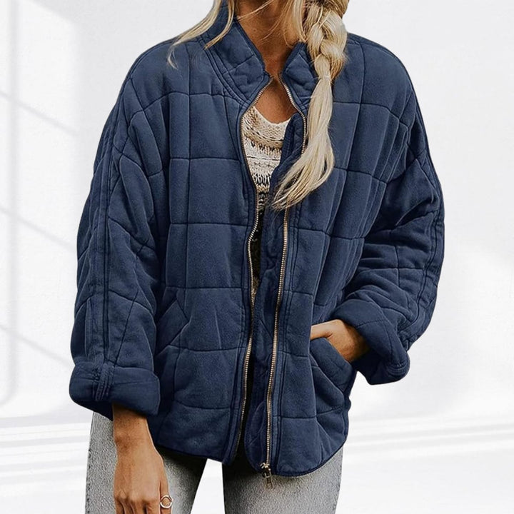 Lightweight Lined Short Zip Jacket