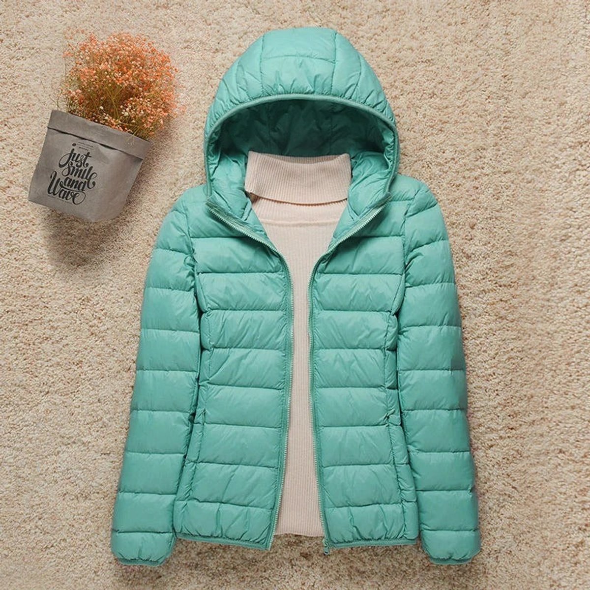 Ultralight Hooded Quilted Transitional Jacket