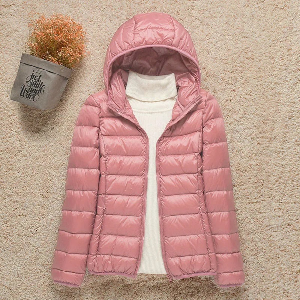 Ultralight Hooded Quilted Transitional Jacket