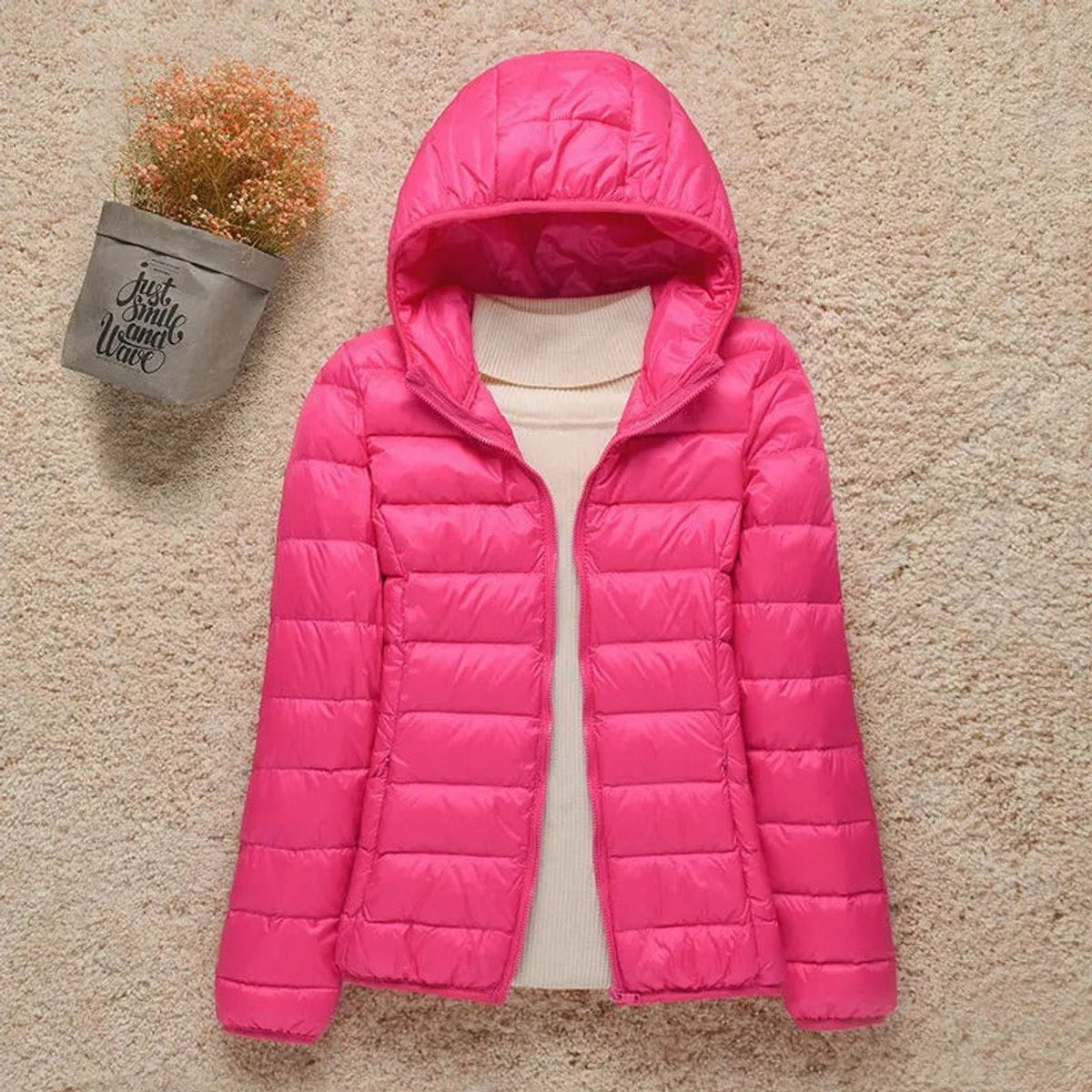 Ultralight Hooded Quilted Transitional Jacket
