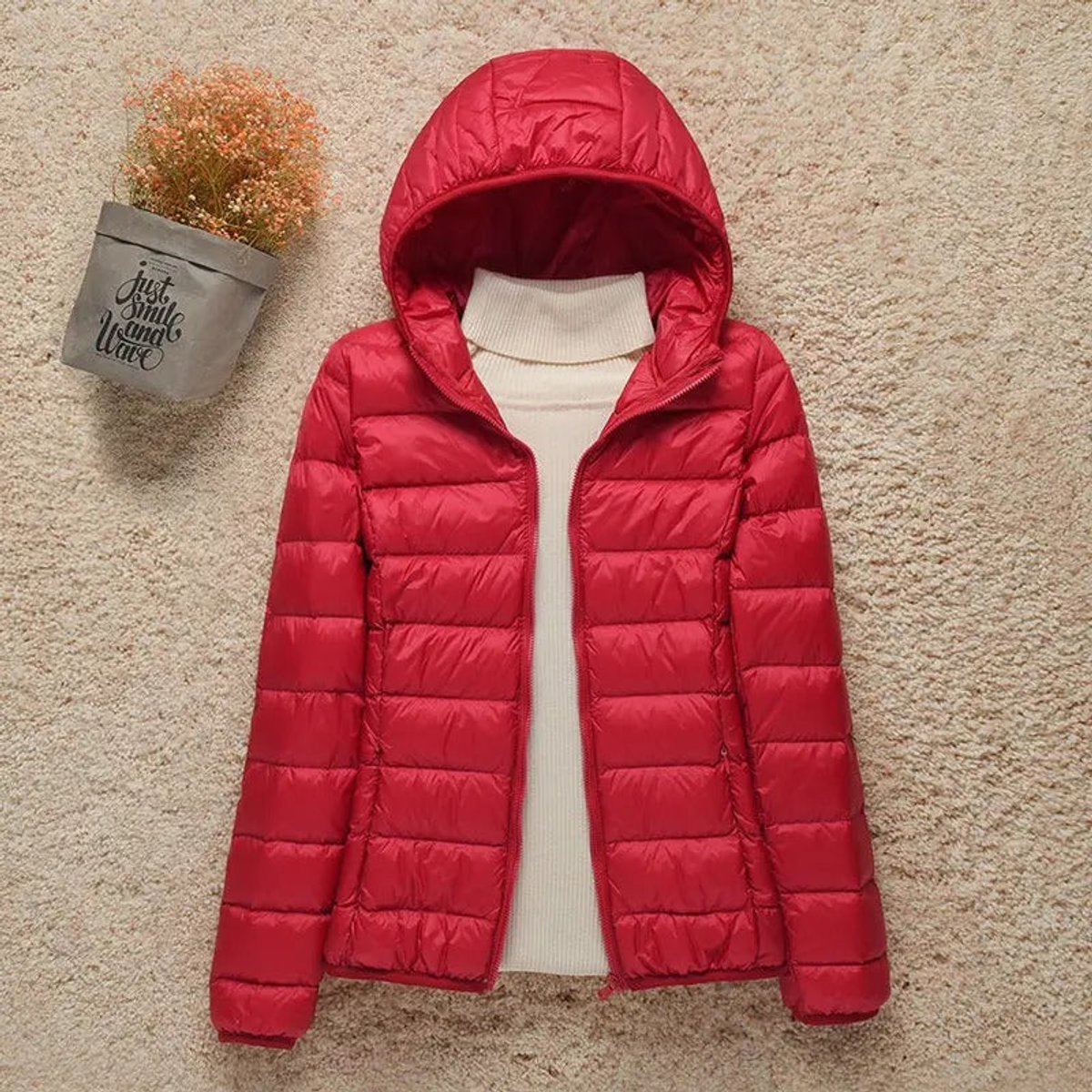 Ultralight Hooded Quilted Transitional Jacket
