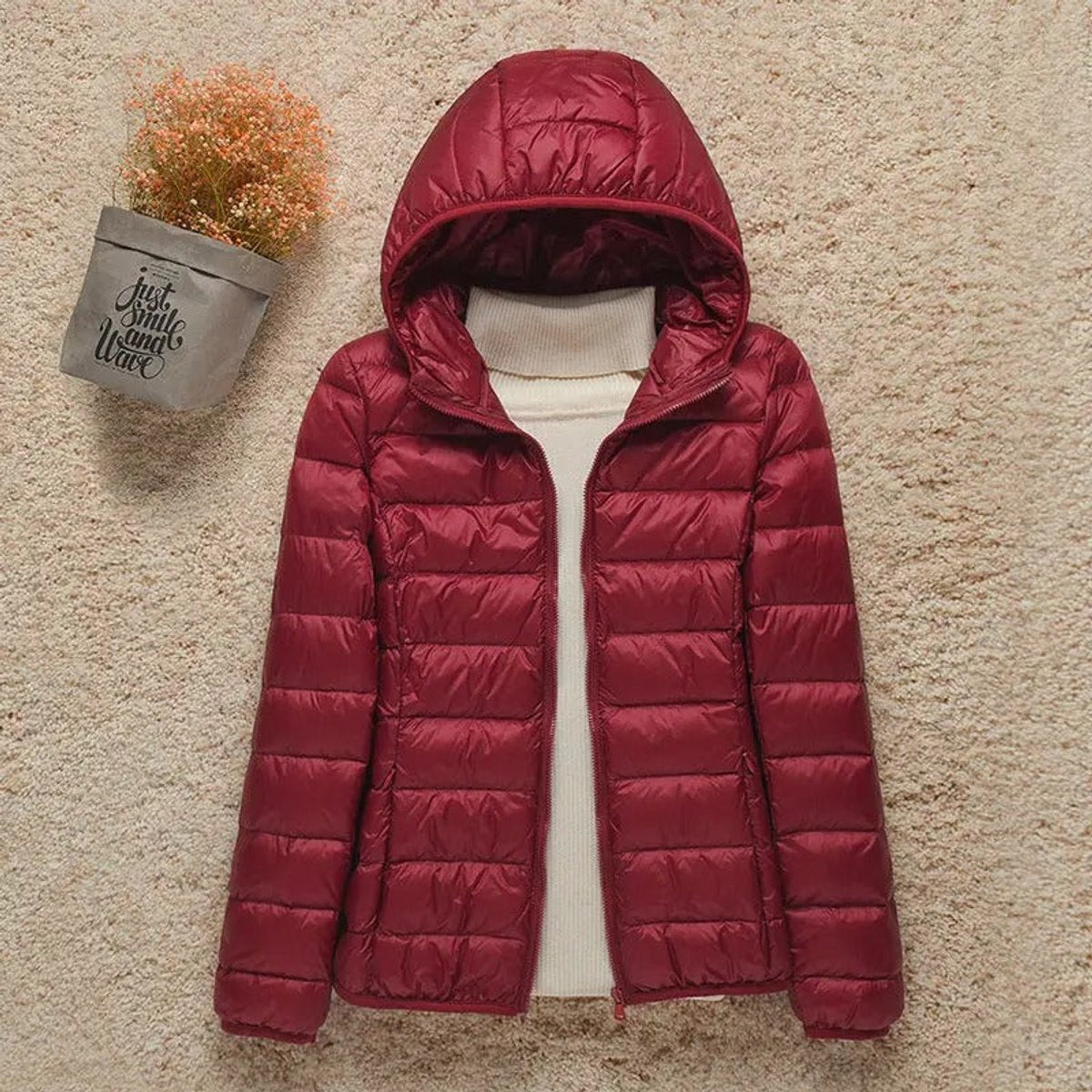Ultralight Hooded Quilted Transitional Jacket