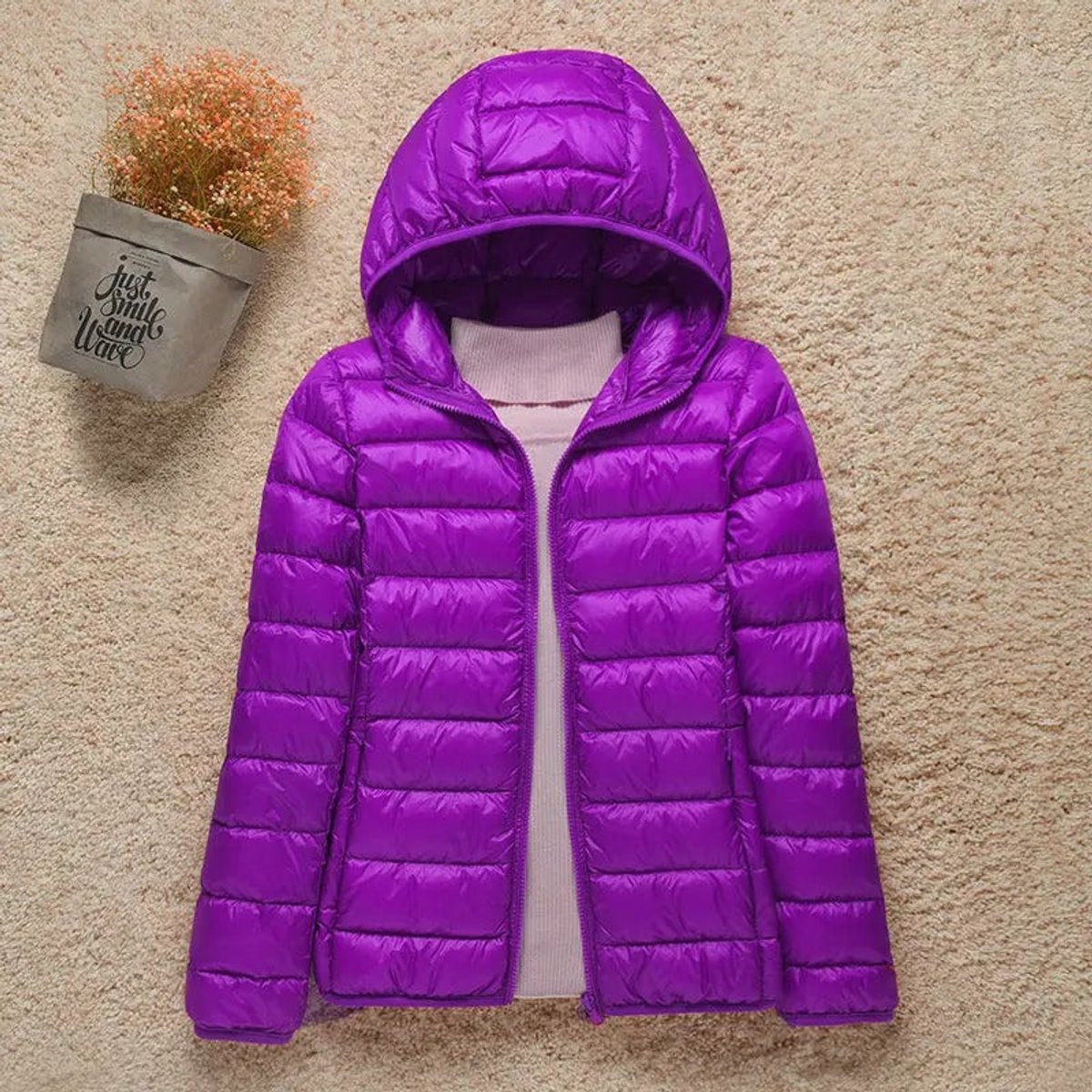 Ultralight Hooded Quilted Transitional Jacket