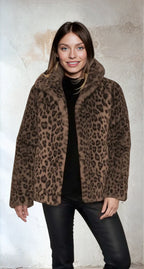 Bold Leopard Print Statement Jacket