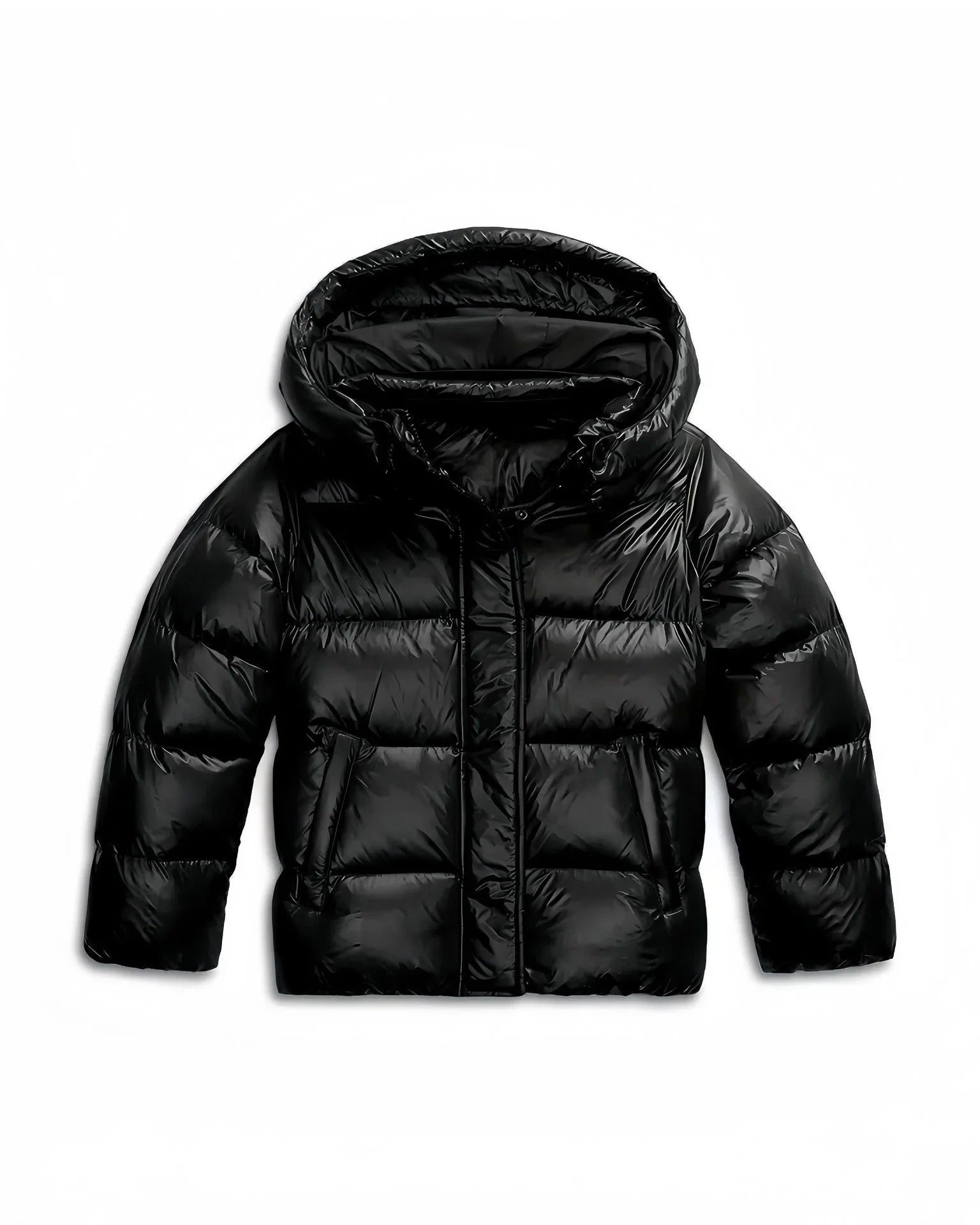 Hooded Windproof Warm Puffer Jacket