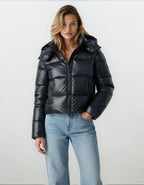 Hooded Windproof Warm Puffer Jacket