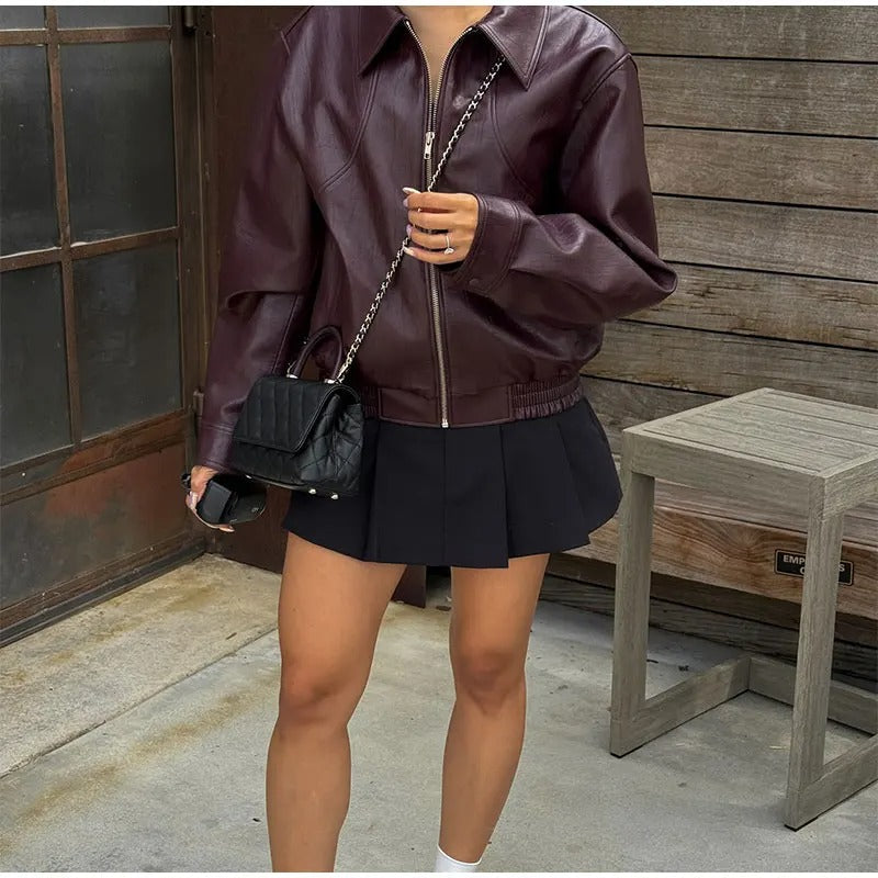 Classic Rich Red Everyday Jacket