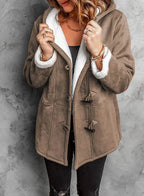 Warm Lined Hooded Casual Jacket