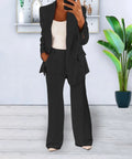 Women's co-ord set with blazer and trousers