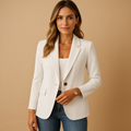 Fitted Long Blazer – Structured Formal Blazer