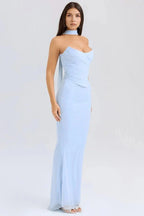 Elegant Corset Maxi Dress
