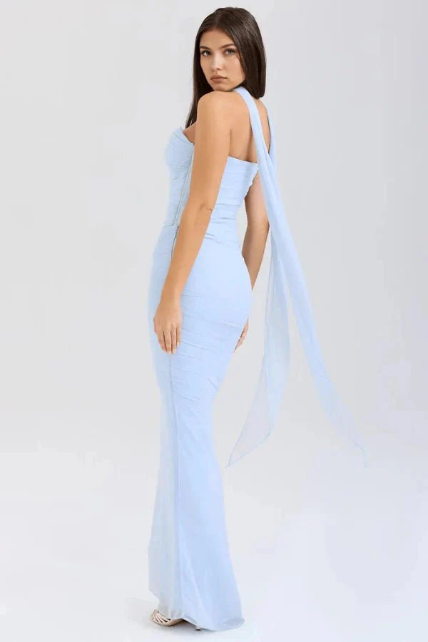 Elegant Corset Maxi Dress