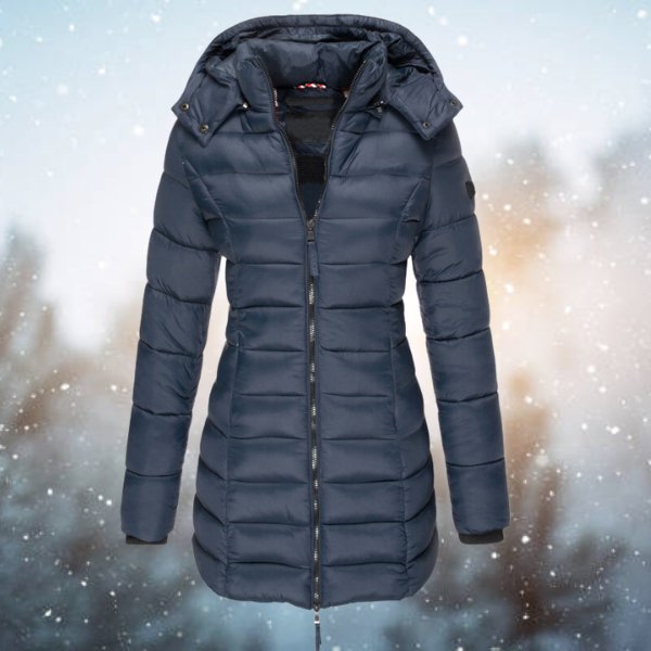 Hooded Padded Warm Down Jacket
