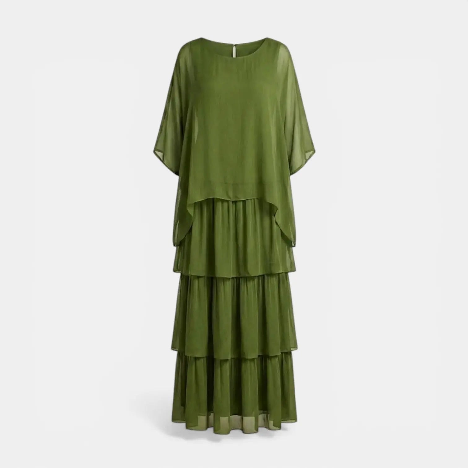 Loose Dress with Batwing Sleeves Maxi Dress Summer Dress
