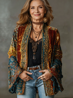 Boho Open Knitted Kimono Cardigan