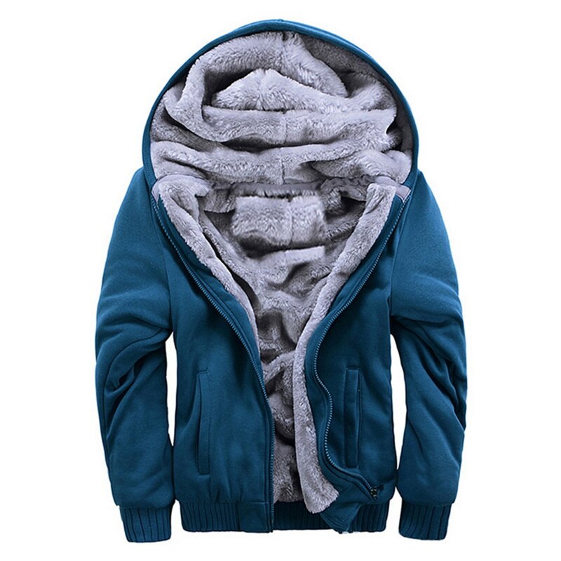 Warm Hooded Padded Winter Jacket