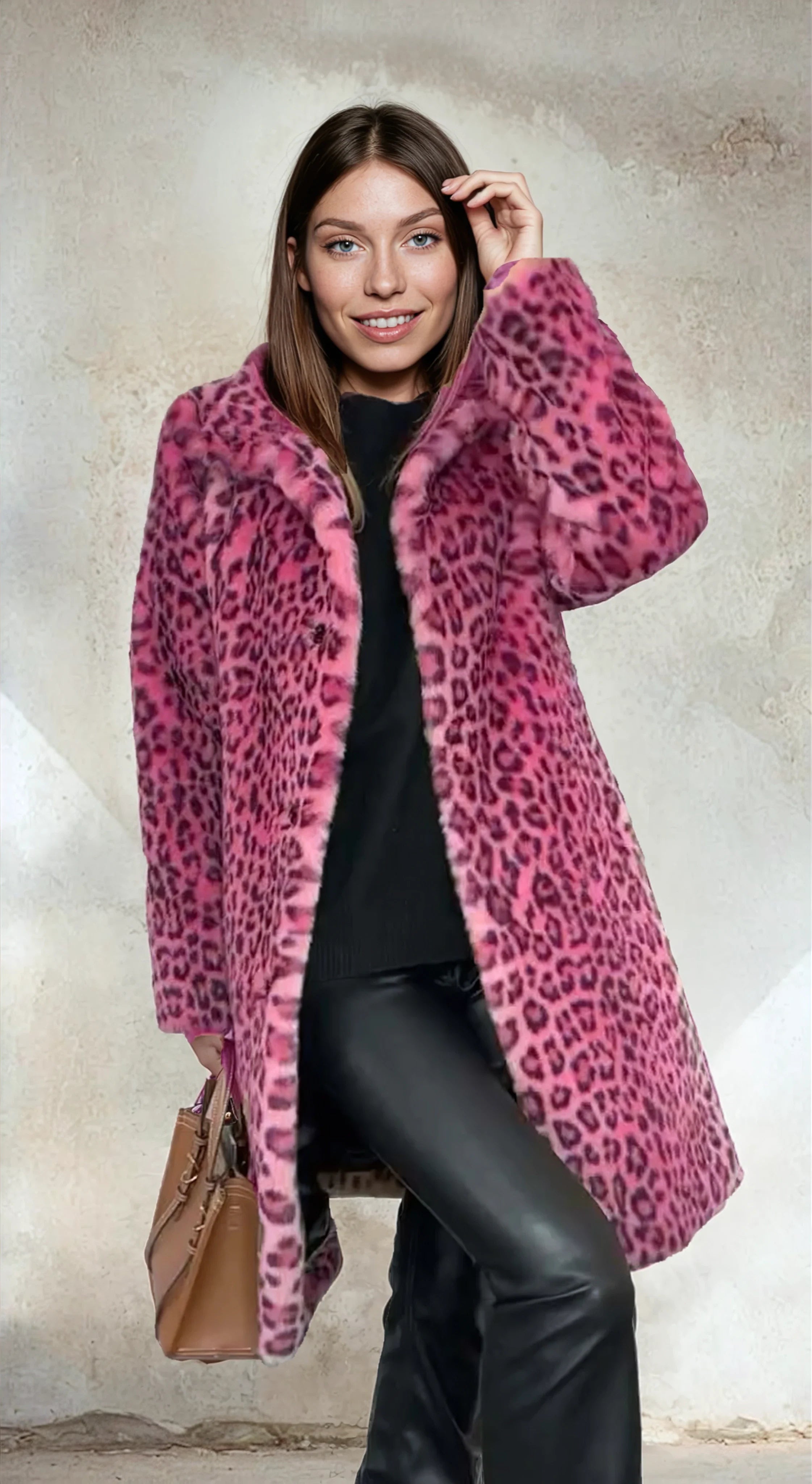 Bold Leopard Print Statement Jacket