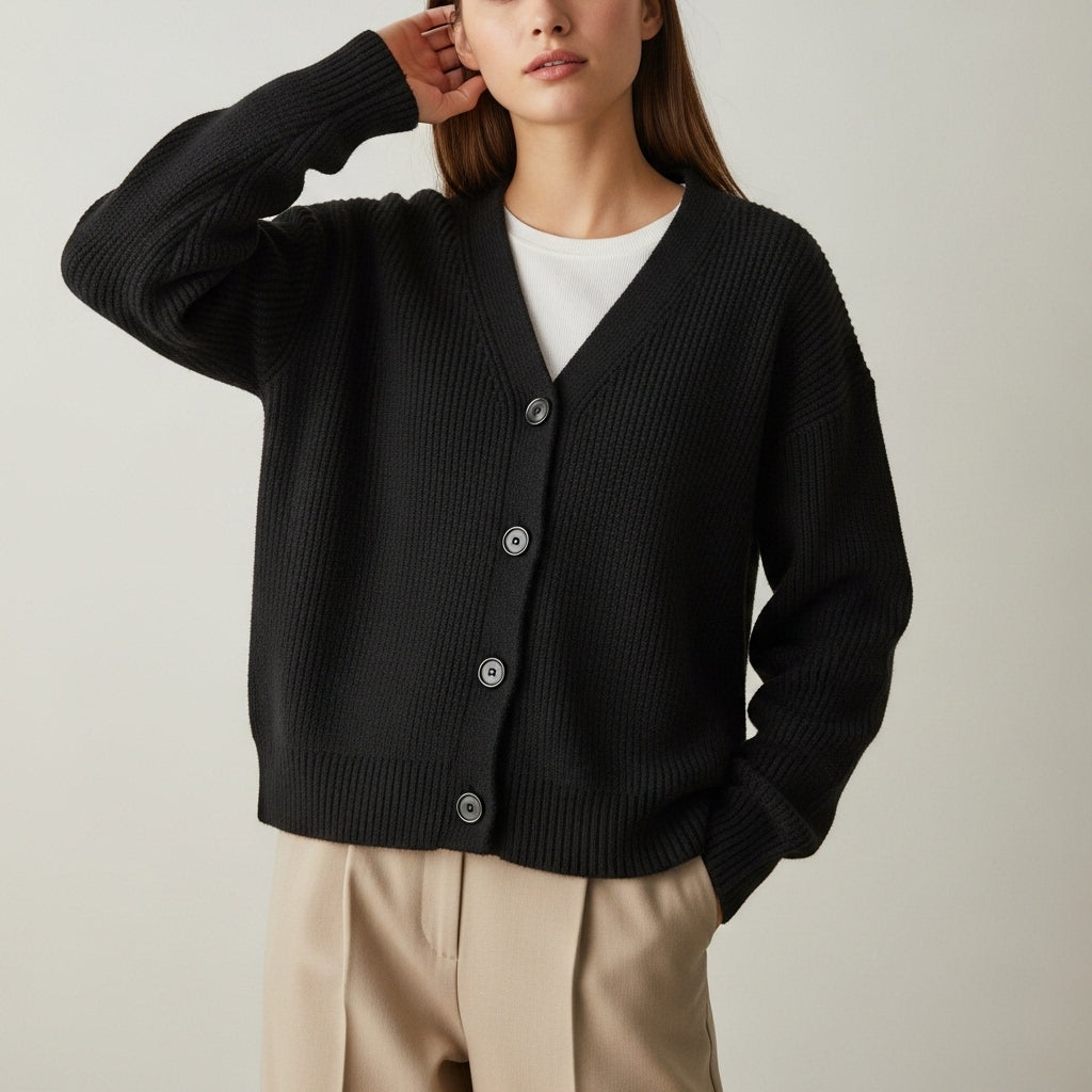 Women's Button-Up Cardigan