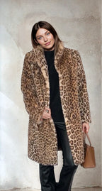 Bold Leopard Print Statement Jacket