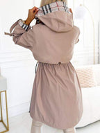 Casual Hooded Zip-Up Stylish Jacket