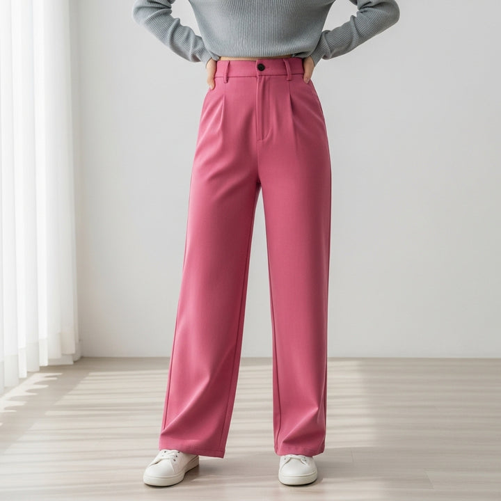 Women’s pants with high waist and wide leg | Modern