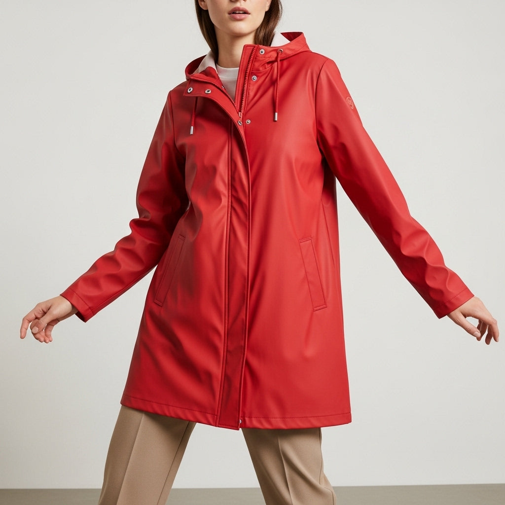 Women’s stylish raincoat | With hood
