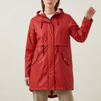 Women’s casual raincoat | With hood