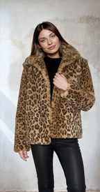 Bold Leopard Print Statement Jacket